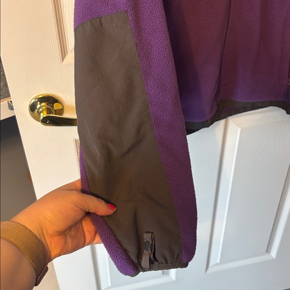 Purple North Face Zip-Up - Picture 4 of 8